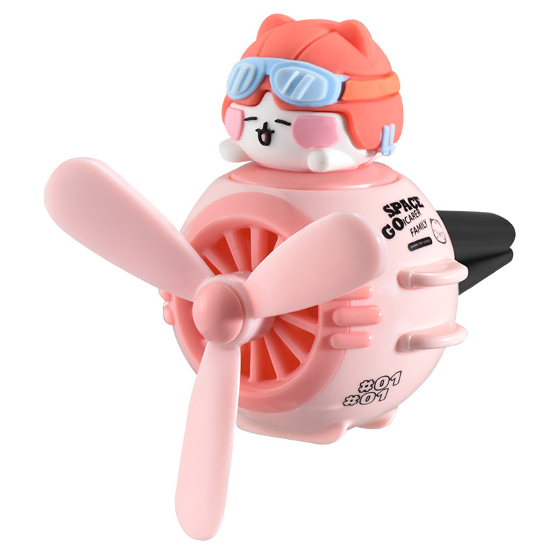 ICARER FAMILY Cartoon Animal Aircraft Car Aromatherapy Air Outlet Clip Air Freshener ICARER FAMILY Cartoon Animal Aircraft Car Aromatherapy Air Outlet Clip Air Freshener
